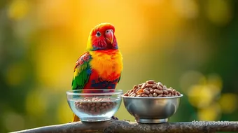 Can Lorikeets Eat Dry Dog Food Soaked in Water